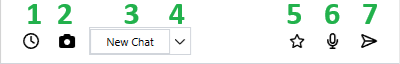 The AI Assistant pane toolbar bar composition