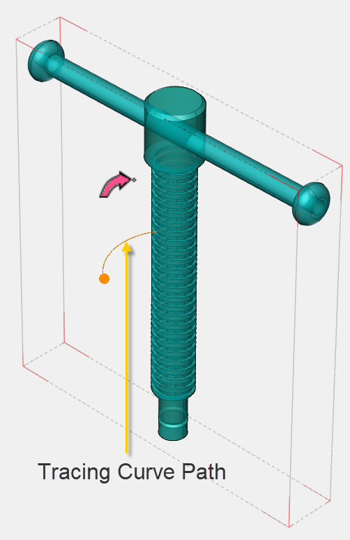 Tracing Curve Path