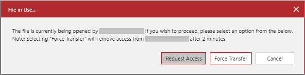 Request Access Button