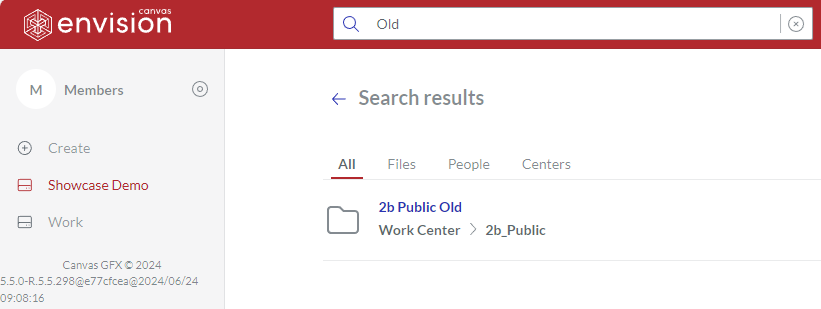 Search results Page