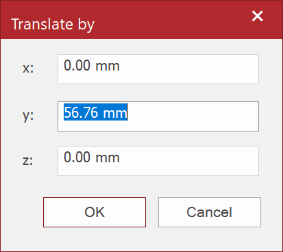 Translate Explode by pop-up dialog box