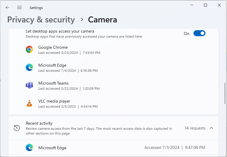 Take Photo Dialog