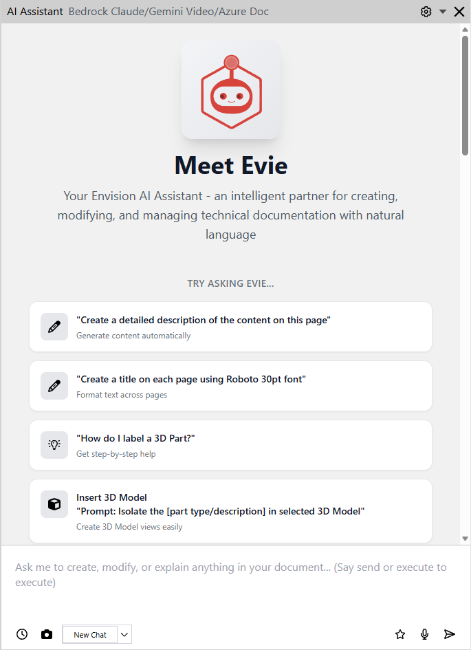 The default AI Assistant side pane