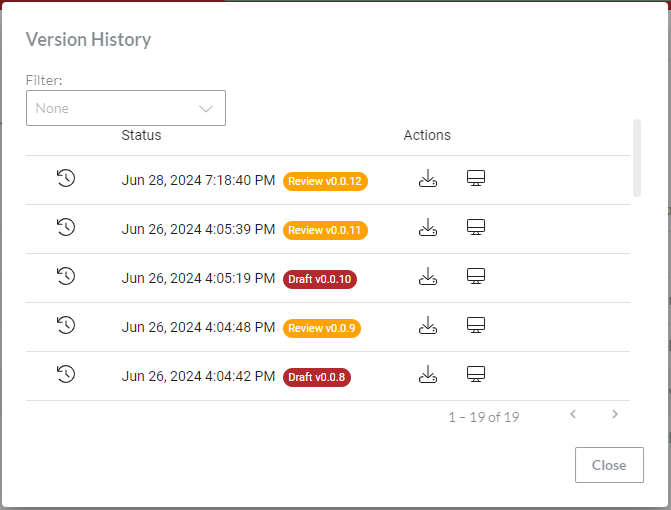 Minor Version Numbers In Version History