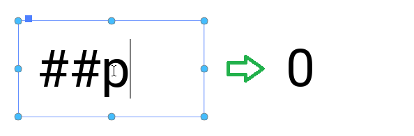 ##p Page Number Placeholder