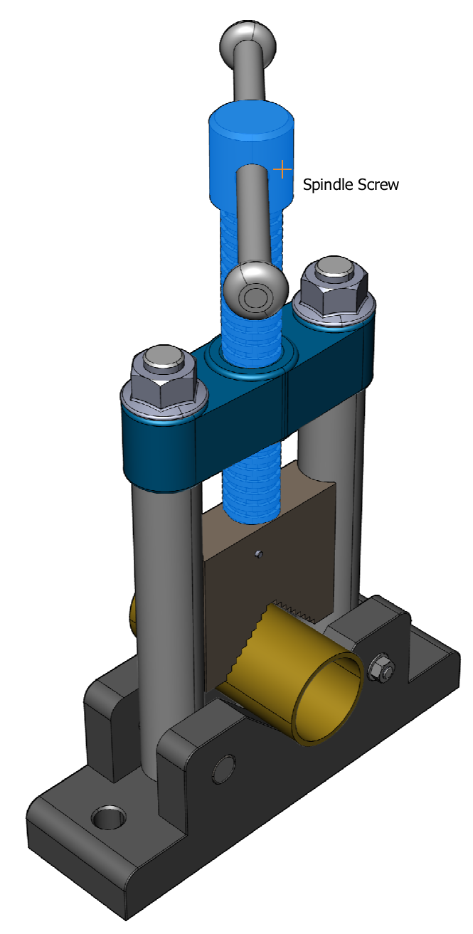Hovering over a part highlights the pointed part and shows the value loaded from the 3D model based on its pointing site in the tooltip