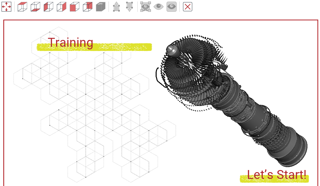 The on-page 3D viewer is running for the 3D model