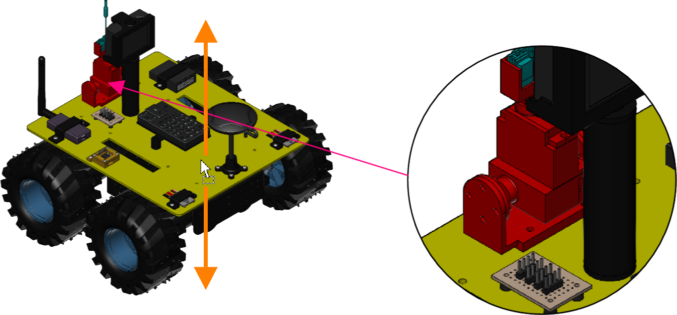 When the Snapshot Lens is on, you can move the target object of the lens without changing the lens view When the Snapshot Lens is on, you can move the target object of the lens without changing the lens view