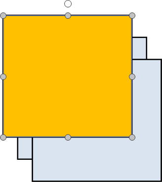 Bring to Front Stack Example Result