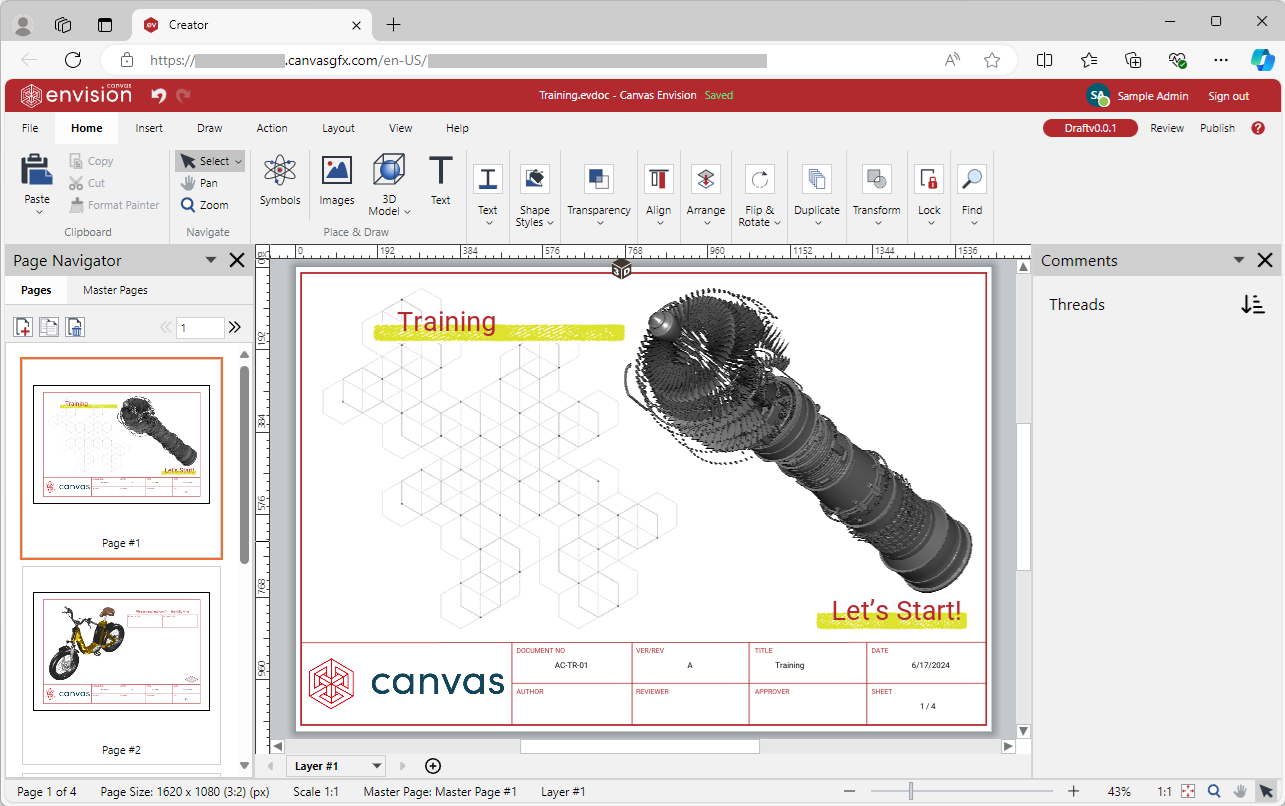 Canvas Envision Creator