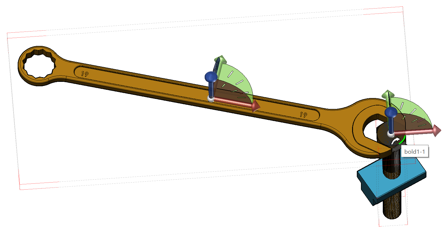 When On Line/Axis is selected, mouse over the edge which has the desired pivot position. It will highlight the edge in green.