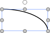 Pasted Segment of a Vector Object