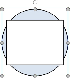 Circle Paste Behind Rectangle