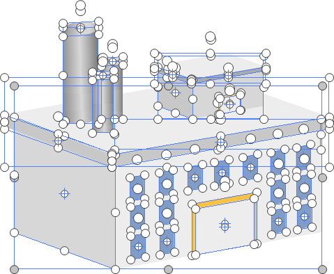 Copied Vector Objects