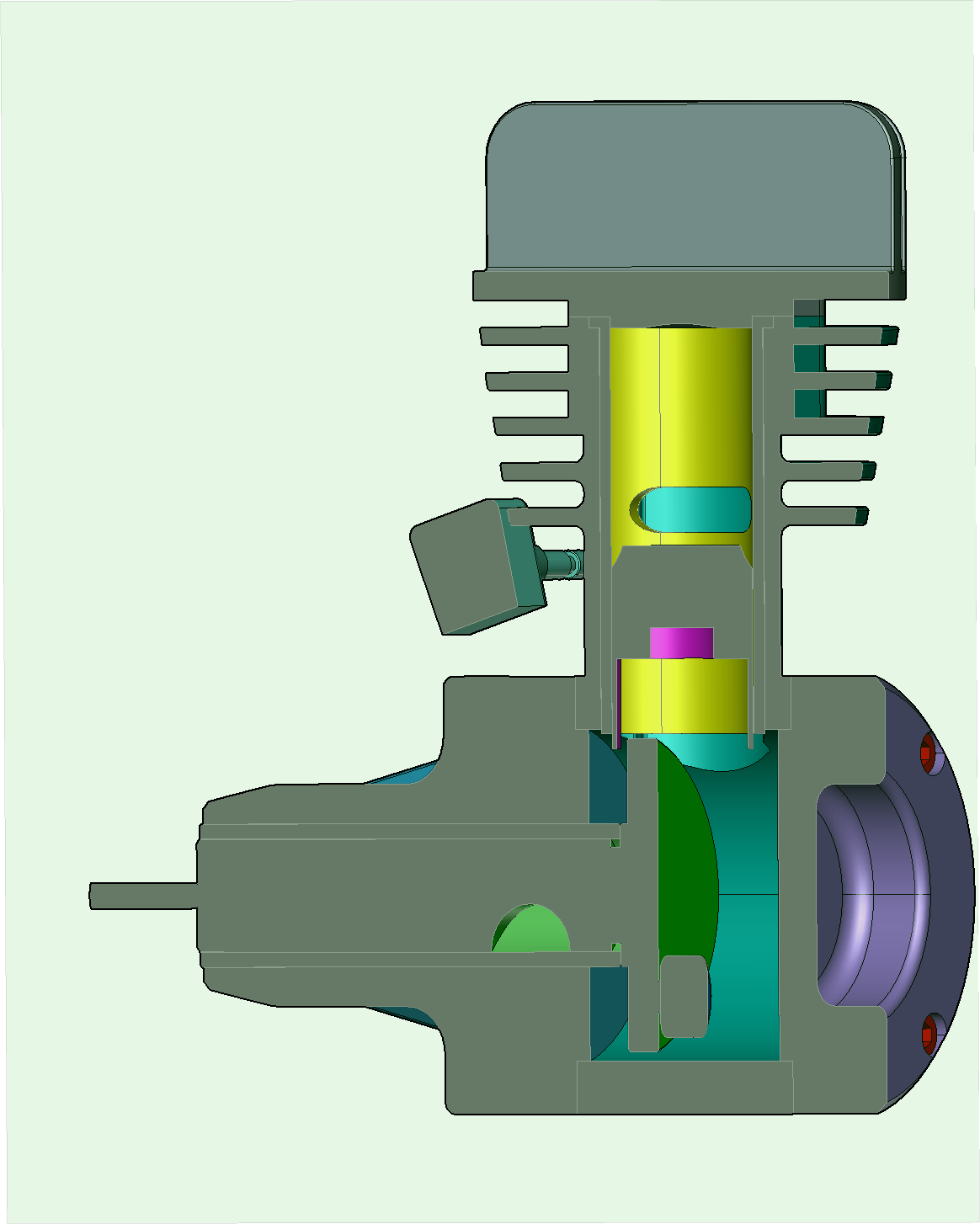 Shown and active cutting plane