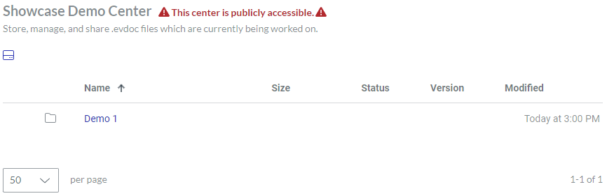 Demo 1 Newly Created Folder