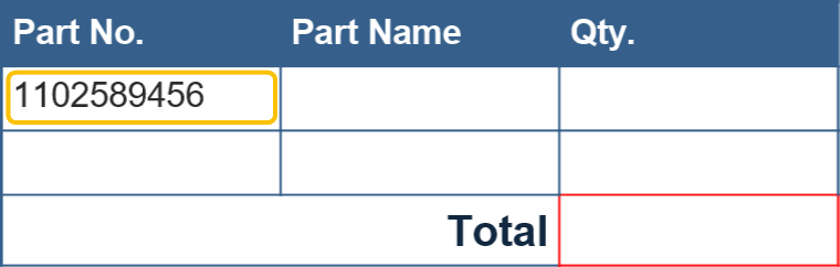 Inserting Text Into a Table