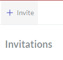 Invite Invitations Content Toolbar Button