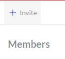 Invite Members Content Toolbar Button