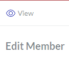 Member Page Toolbar in Editing Mode