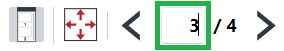 Page Number Button on the Viewer's toolbar