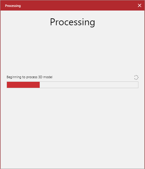 Processing Pop-up Dialog Box