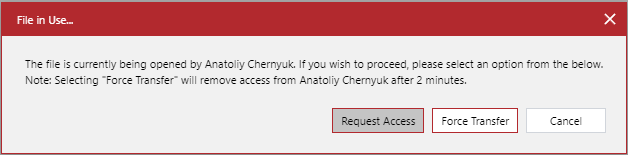 Request Access Button