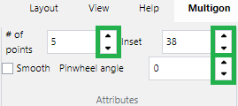 Ribbon Spin Arrows