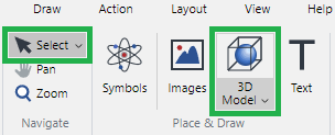 Ribbon Split Button