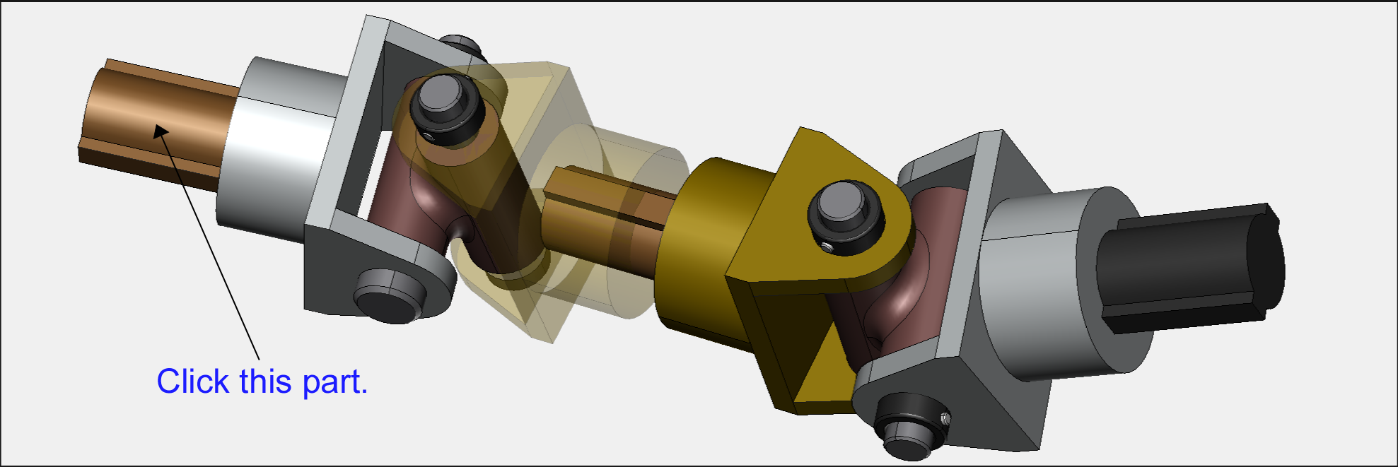 Click the part.