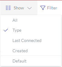 Show Content Toolbar Drop Down List For Deactivated Members Page
