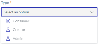 Type Drop-down List