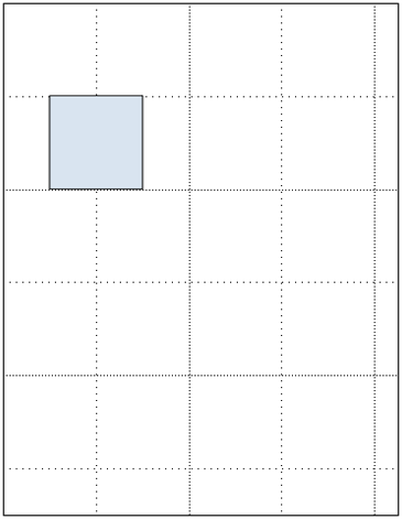 Grid Snap Factor Example