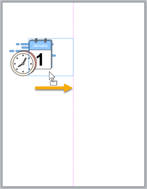 Snap to Center Horizontal