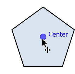 Center Smart Mouse snapping type