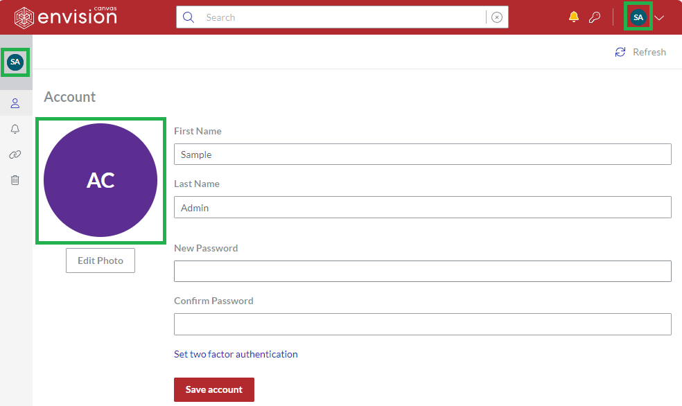 Account Photo Is Permanently Deleted