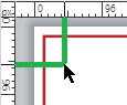 Cursor Coordinates on the Rulers Cursor Coordinates on the Rulers