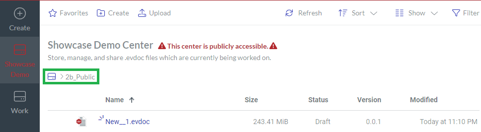 Document Is Moved