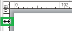 Double-headed Black Horizontal Arrow