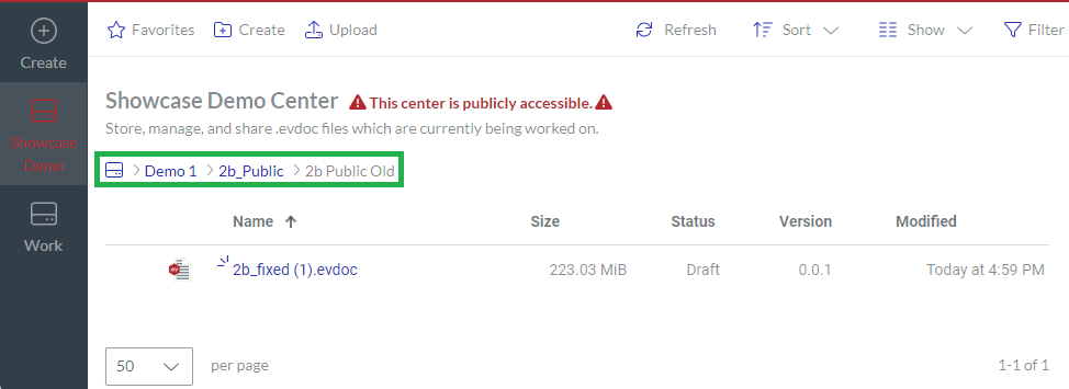 Folder Is Moved