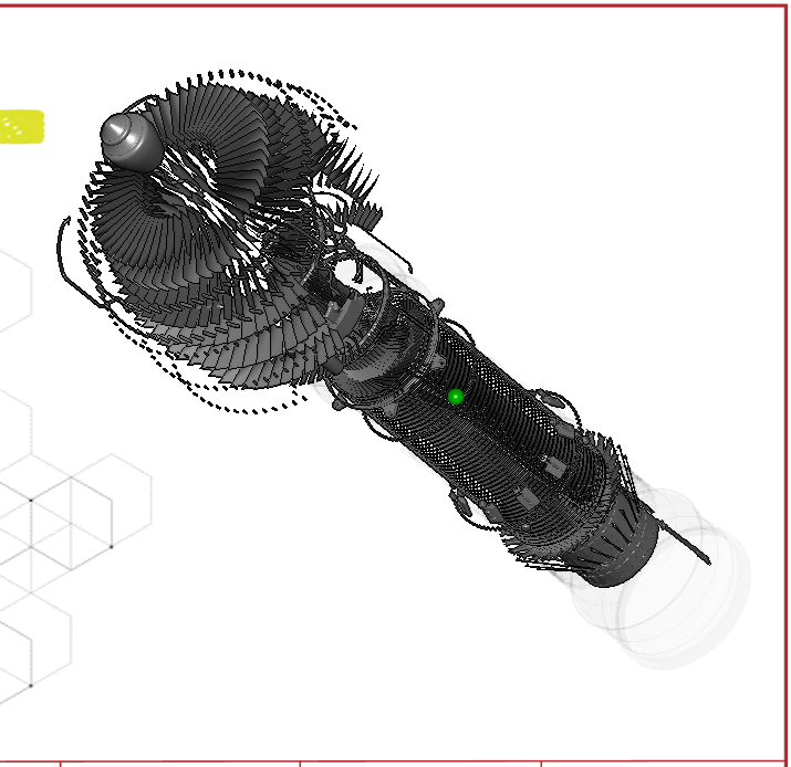 Rotating the camera in the on-page 3D viewer of the Envision Viewer