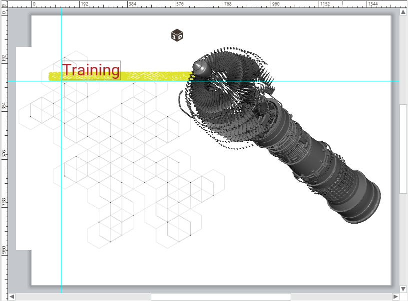 Page Layout Area with the Guides Page Layout Area with the Guides