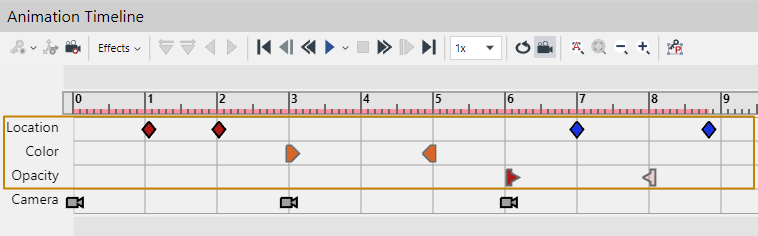 Color and Opacity animation