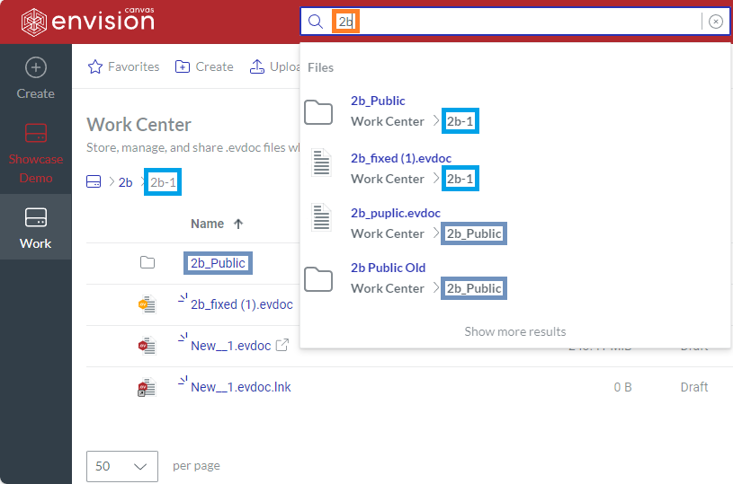 Searching Files in the Folder