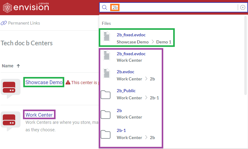 Searching Files in the Workspace