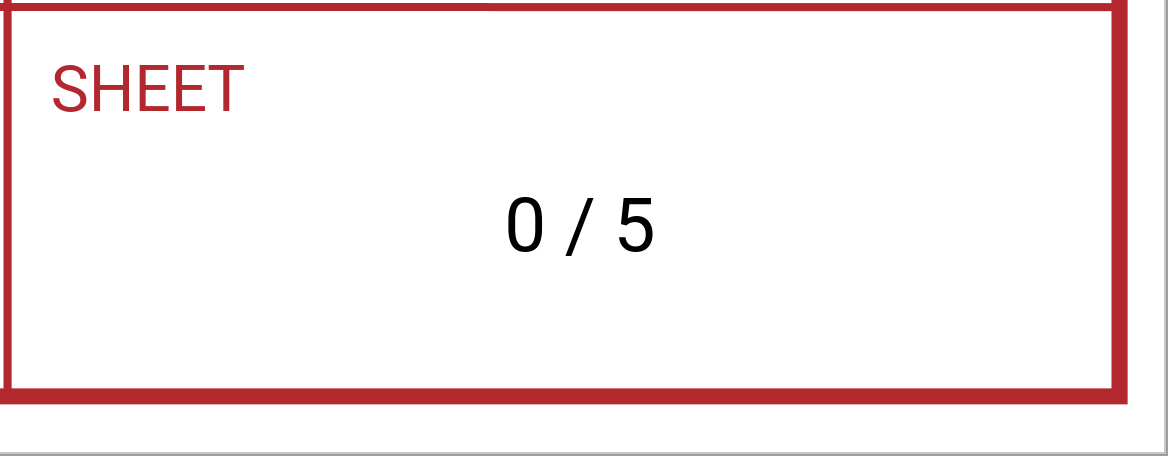 Text Object with a Page Number